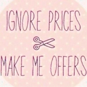 I am currently accepting ALL OFFERS!